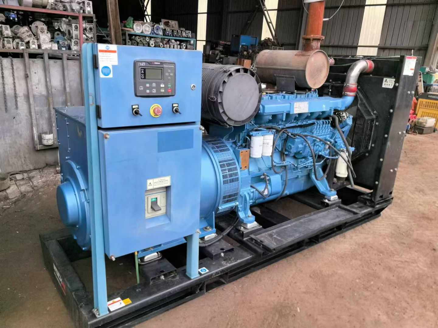 500kW 柴油发电机组可带动设备功率的计算公式是什么？